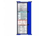 WhiteCoat Clipboard® Trifold - Blue Occupational Therapy Edition